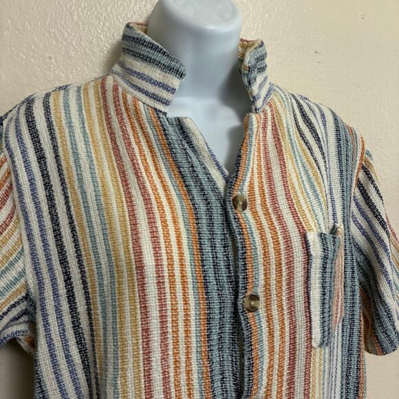 Cotton On Knitted Button Down Top Mens Size S - Picture 3 of 7